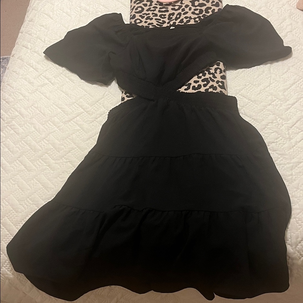 Black Off-Shoulder Dress